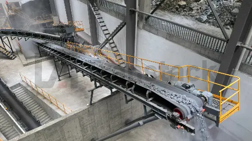 安徽再生资源破碎物料输送项目完成关键节点