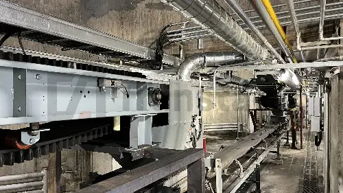 山西煤炭磨粉项目顺利完成皮带机系统安装调试